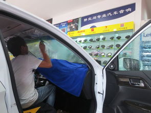 佛山车百惠专业贴膜 9代雅阁全车装贴威固防爆膜，品质与服务的完美结合